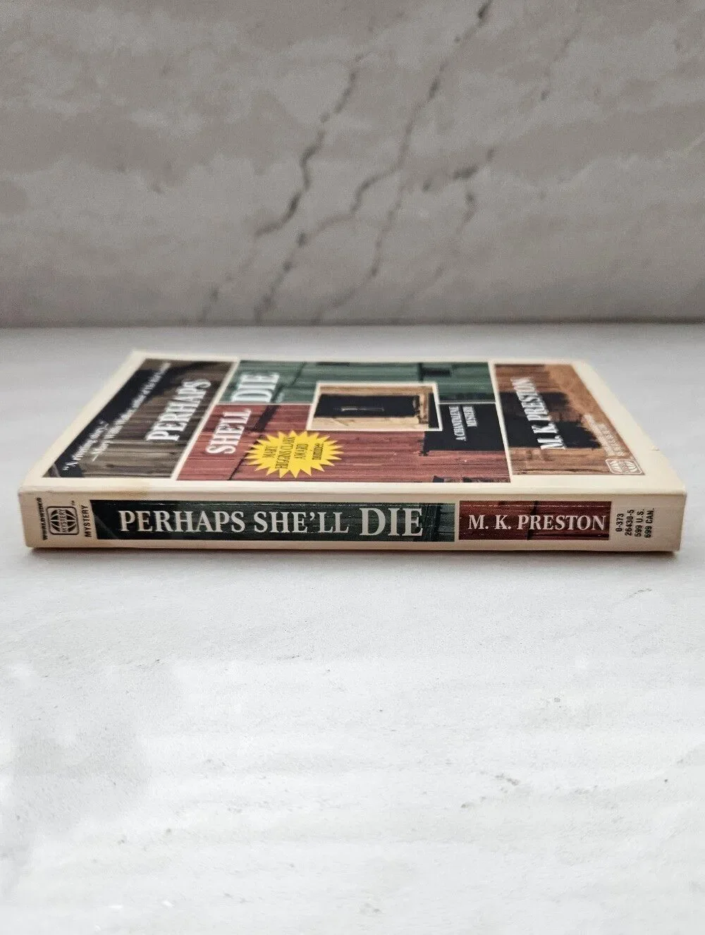 Perhaps She'll Die by M. K. Preston Paperback Book